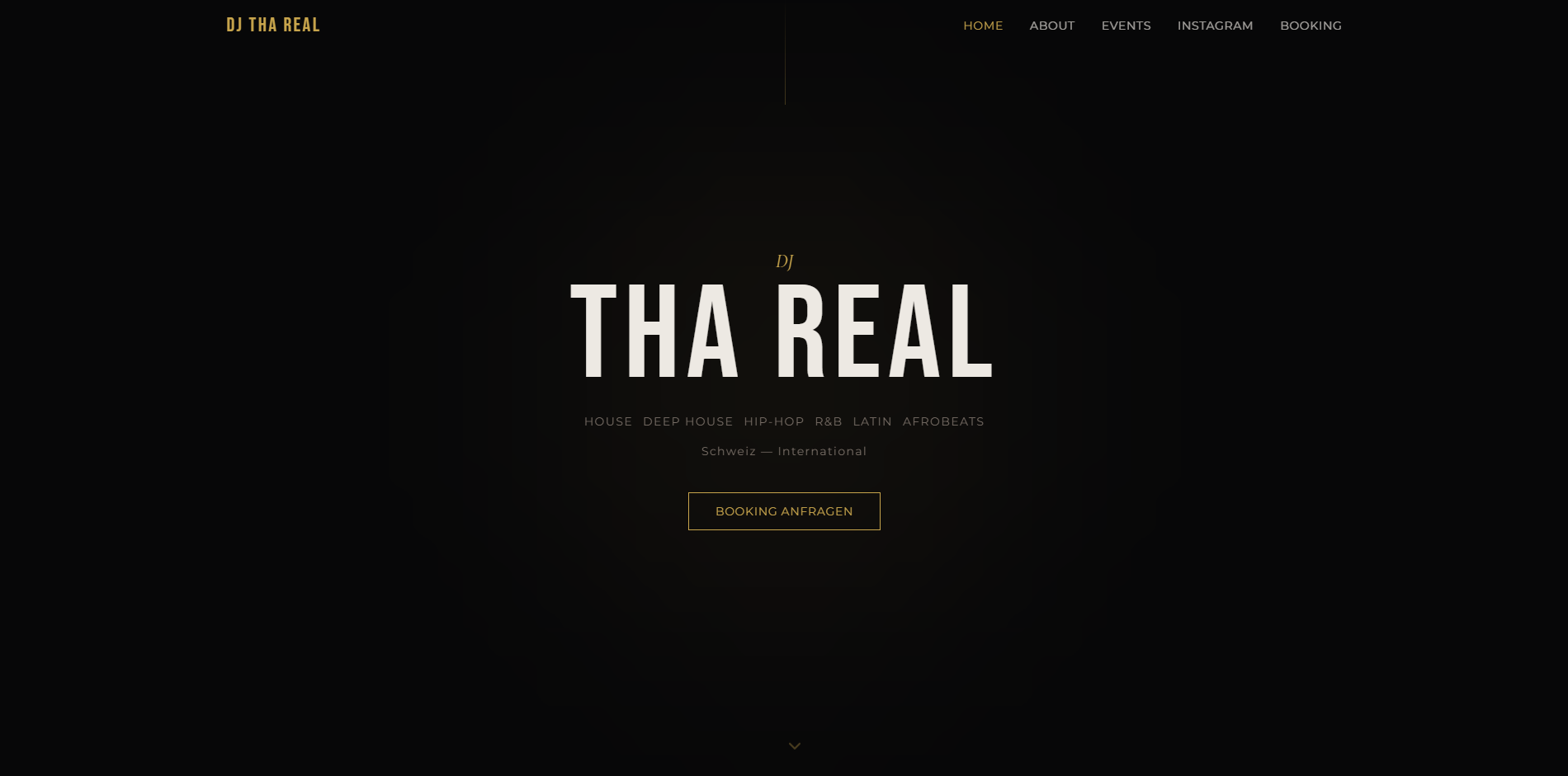 Vorschau der Webseite DJ T.H.A. Real
